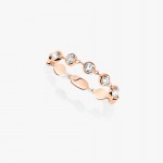Messika - D-Vibes SM Ring Pink Gold